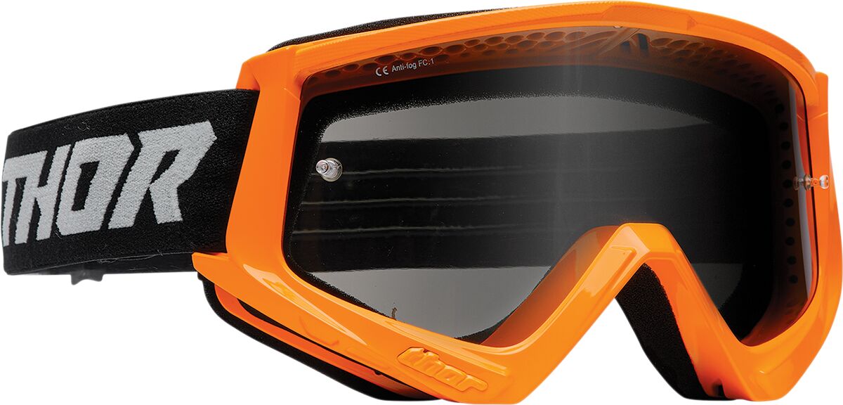 GOGGLE CMBT SAND FL OR/BK