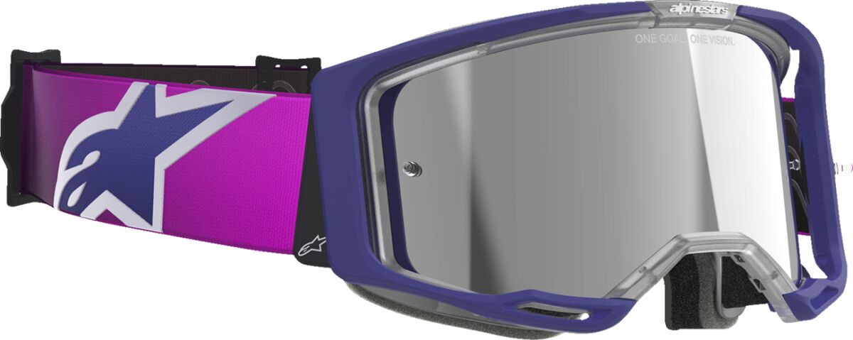 Prillid Vision 8 Corp, lilla/helehall, hõbedane peegelklaas
