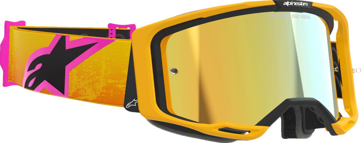 Prillid Vision 8 Corp, oranž/kollane/roosa, kuldne peegelklaas