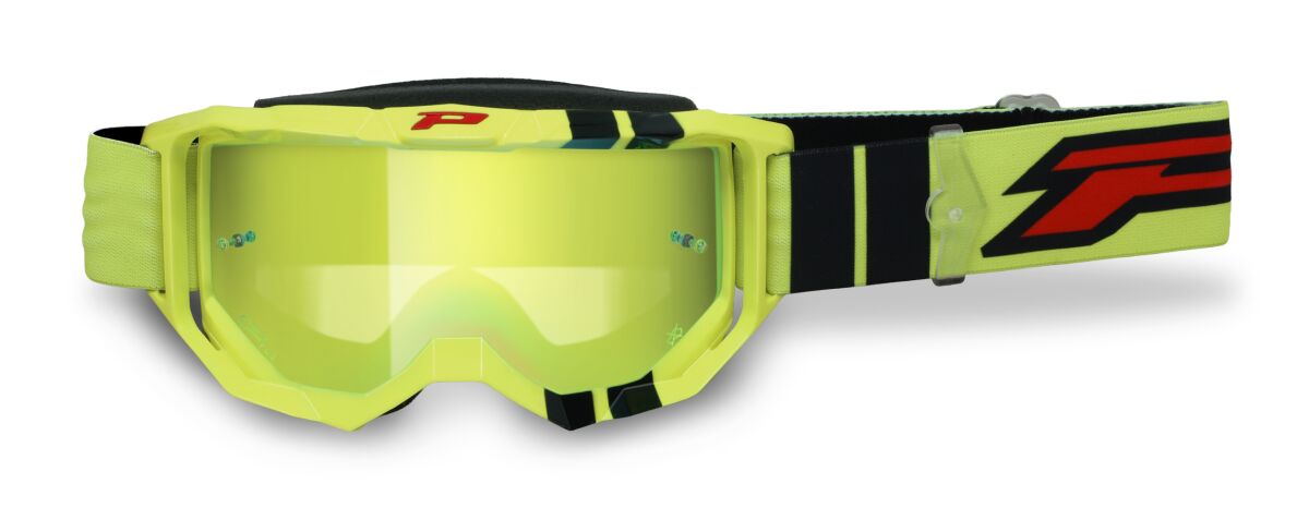 Prillid 3300FL Vision GO, fluokollane/must, kollane peegelklaas