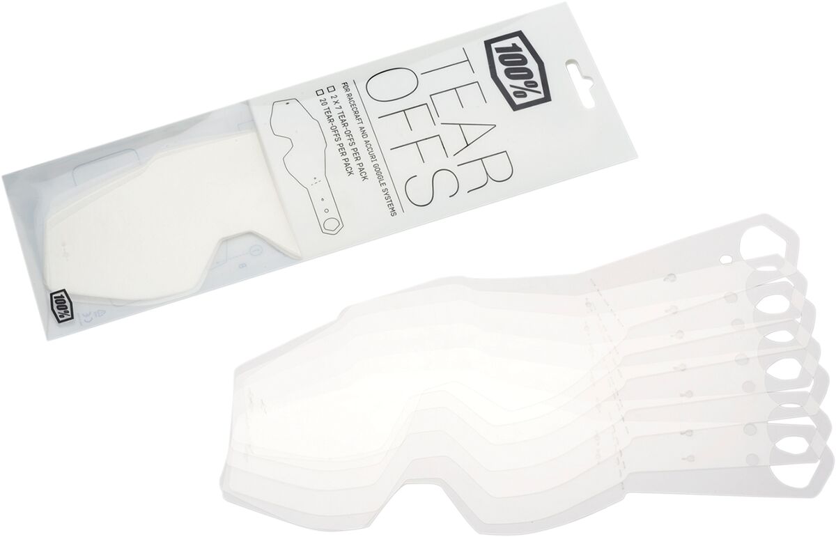 LAMINATED TEAR-OFFS 7-PACK X2