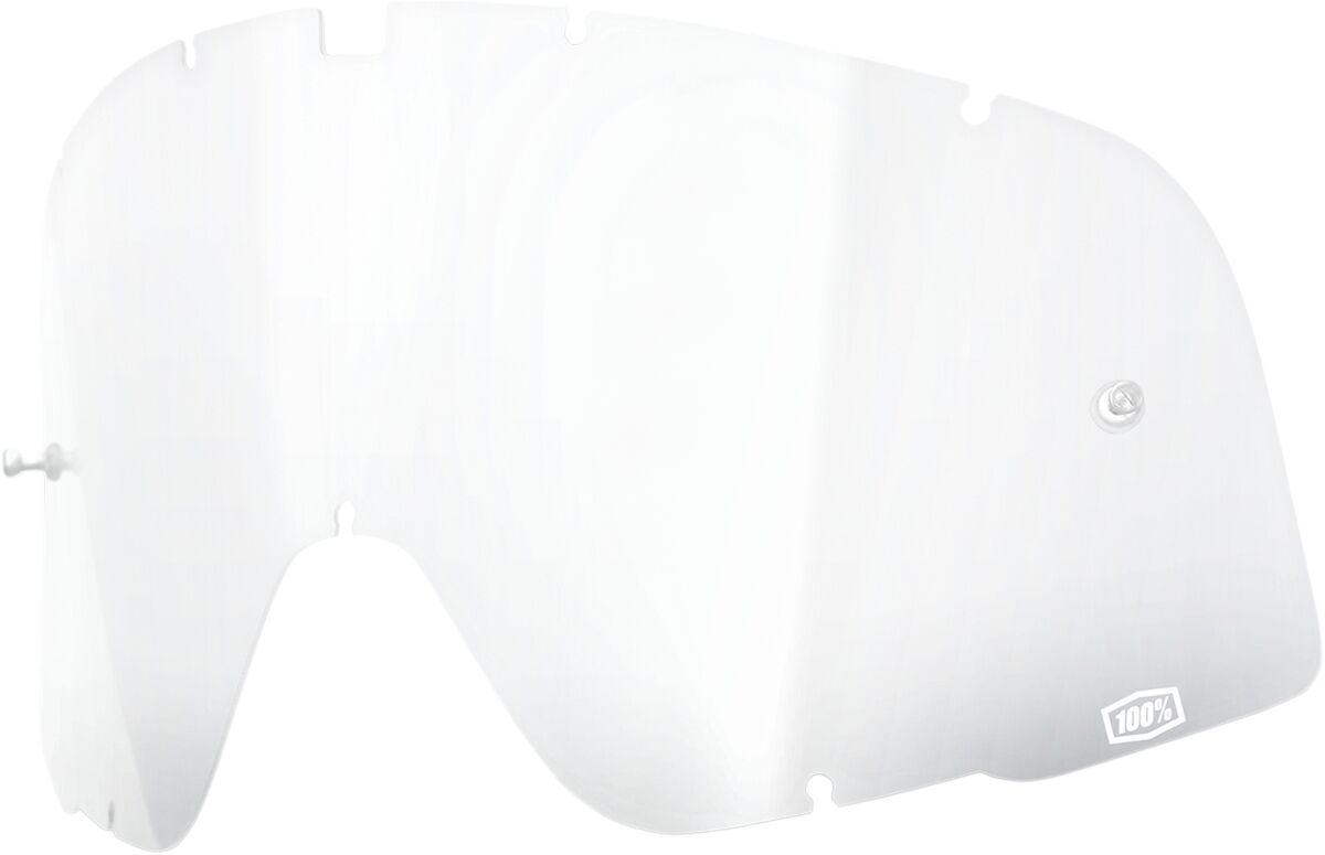 CLEAR REPLACEMENT LENS FOR 100% BARSTOW GOGGLES