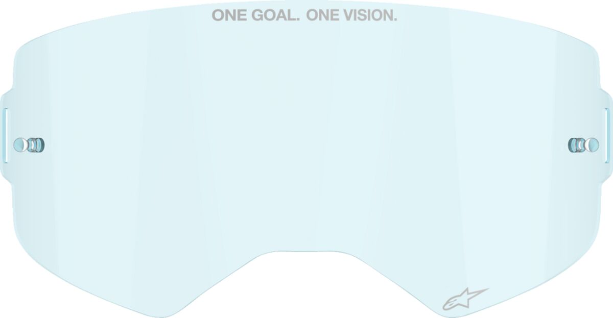 LENS GOGGLE SUPERTECH CLEAR BLUE
