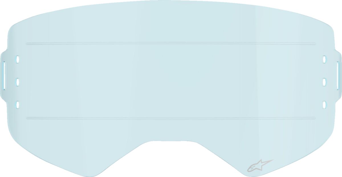 LENS GOGGLE ROLL-OFF SUPERTECH BLUE
