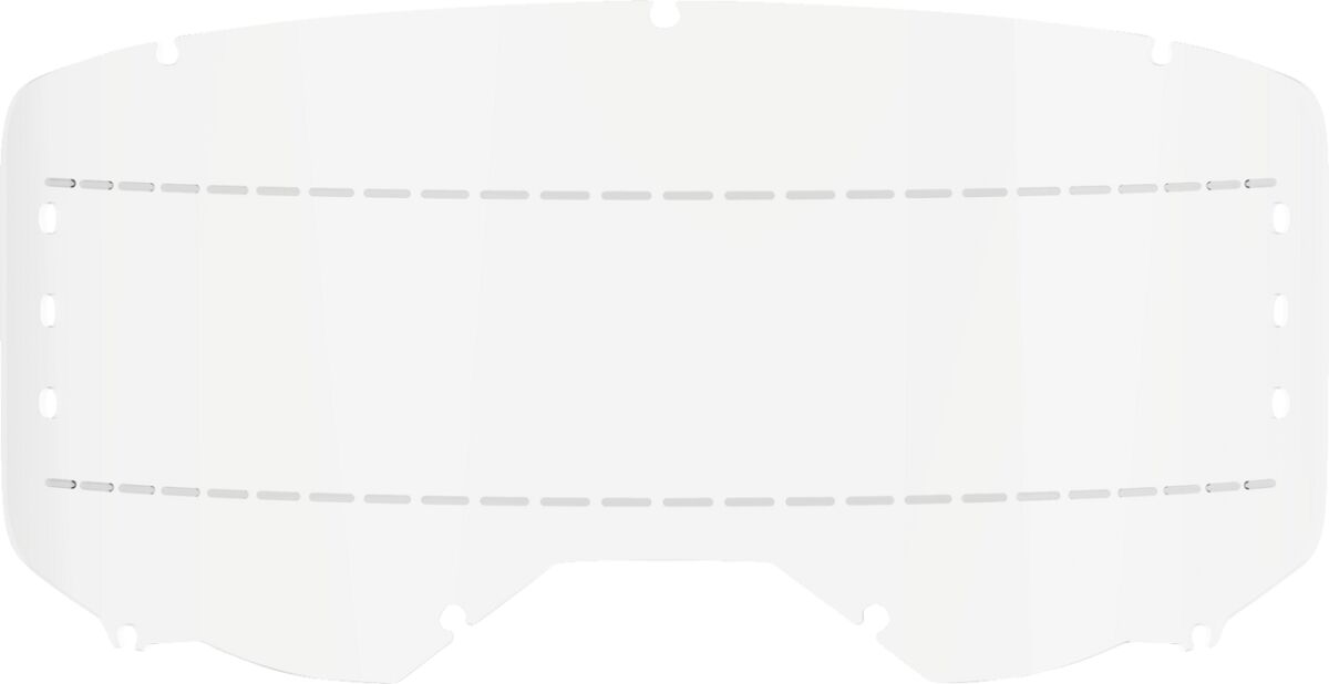 LENS GOGGLE ROLL-OFF VISION 8-5-3 CLEAR
