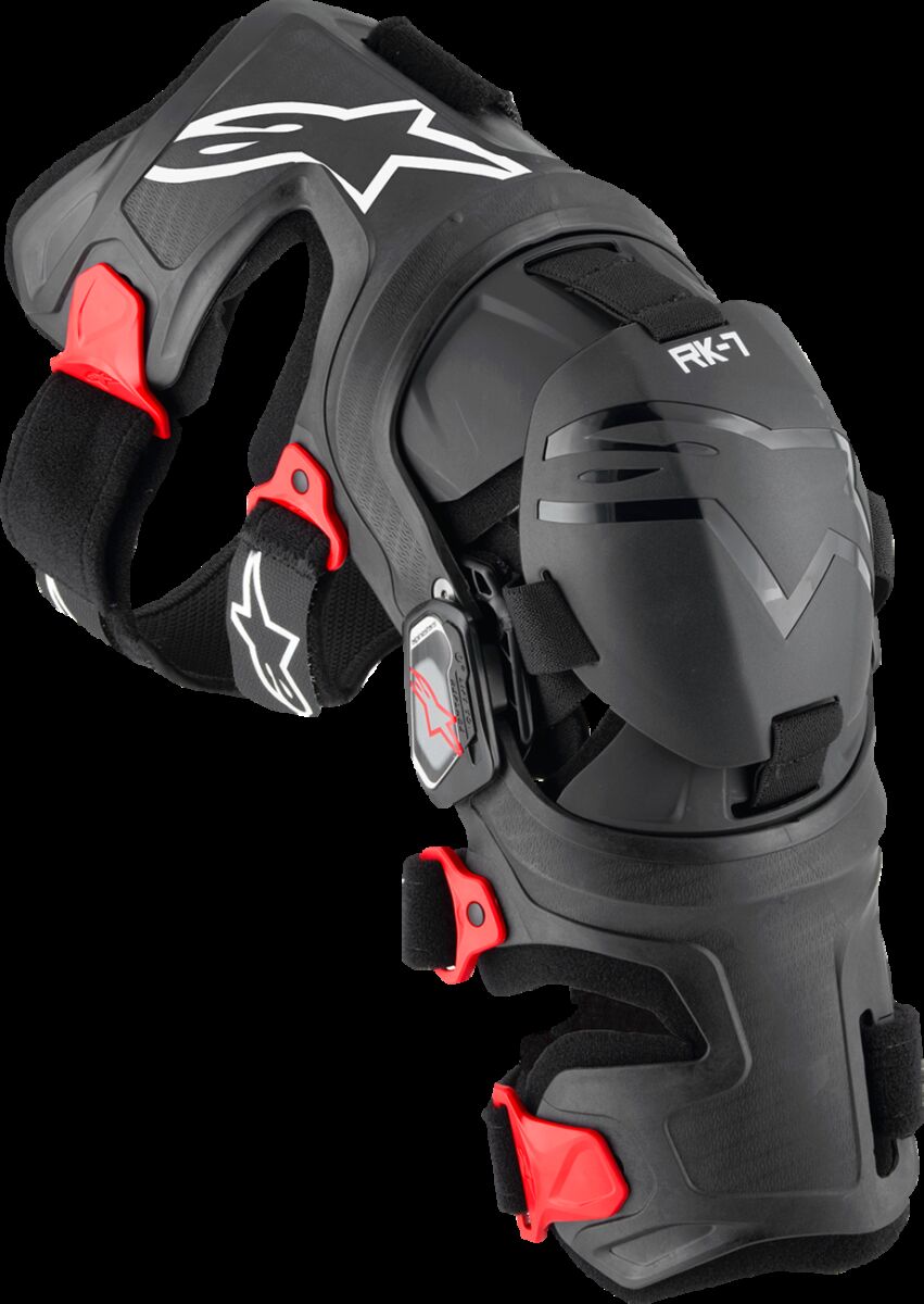 RK-7 Plasma põlvetugi, must/punane, M