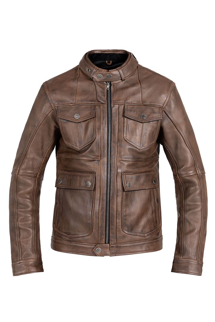 Nahkjope Drifter, pruun, S