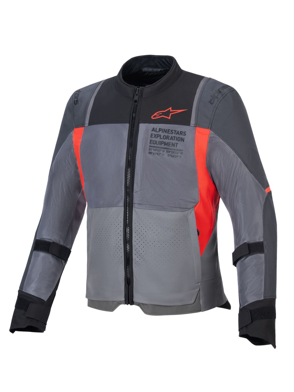 Jope ST-2 Air, hall/punane, 2XL