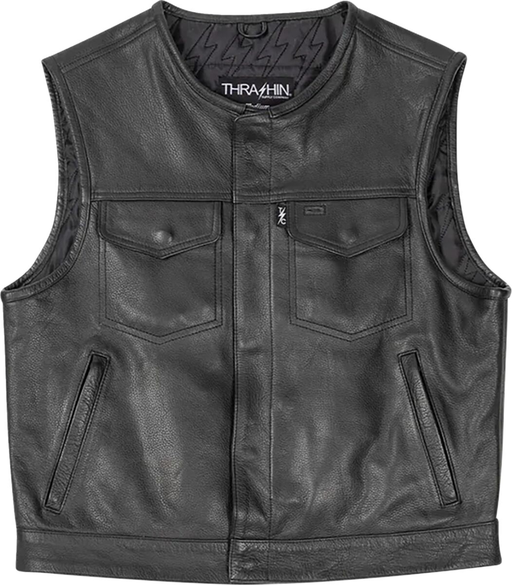 VEST ENCINAL SHORTY LEATHER LARGE