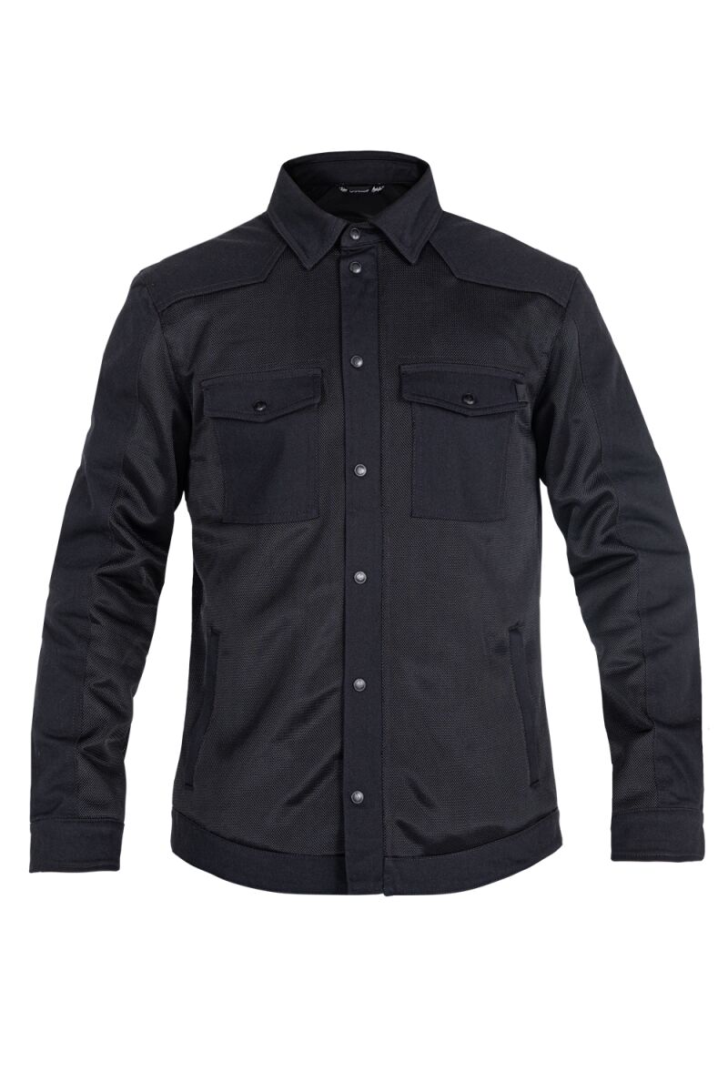 Motosärk Aero Mesh, must, 5XL
