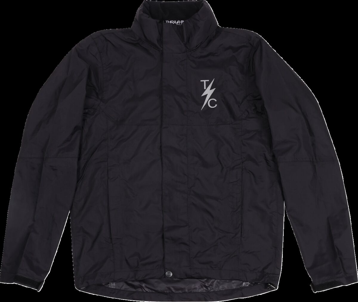 JACKET MISSION WATERPROOF RAIN BLACK LG