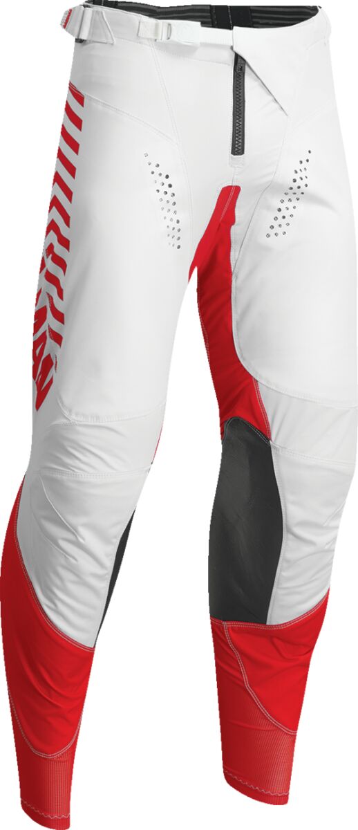 Differ Slice Pants - White/Red - 28