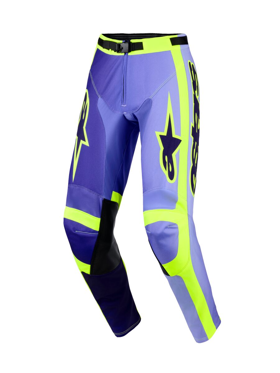 Püksid Racer Portl, lilla/kollane, 36