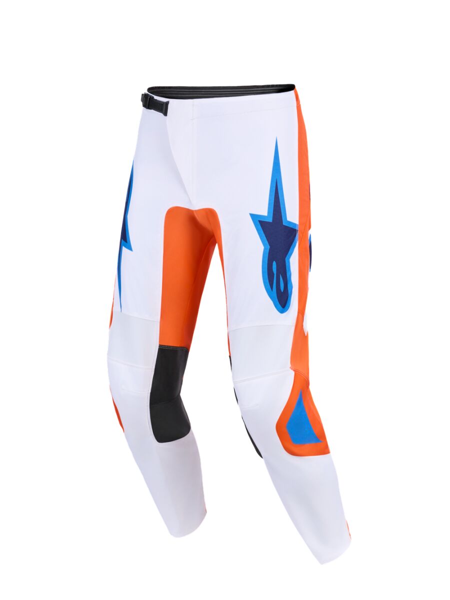 PANT FLUID GRID ORAN/BLUE 34