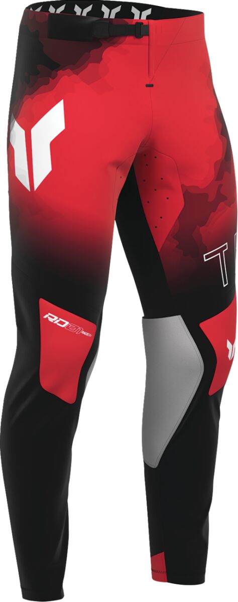 PANT SPORTMODE CARBON BK/RD 31