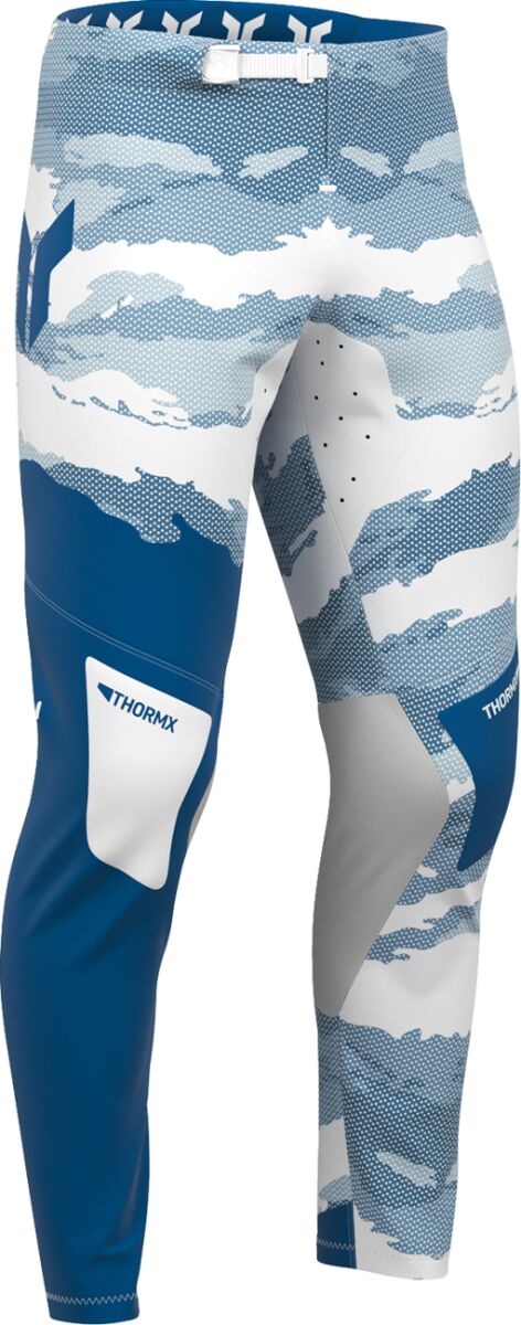 Püksid SportMode Recon, valge/sinine