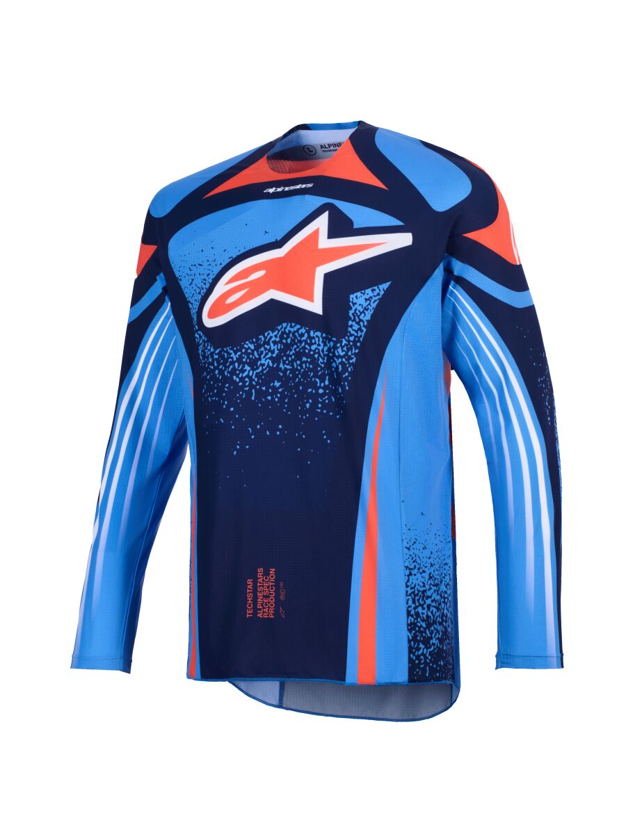 Särk Techstar Nomur, tumesinine/oranž/sinine, XL