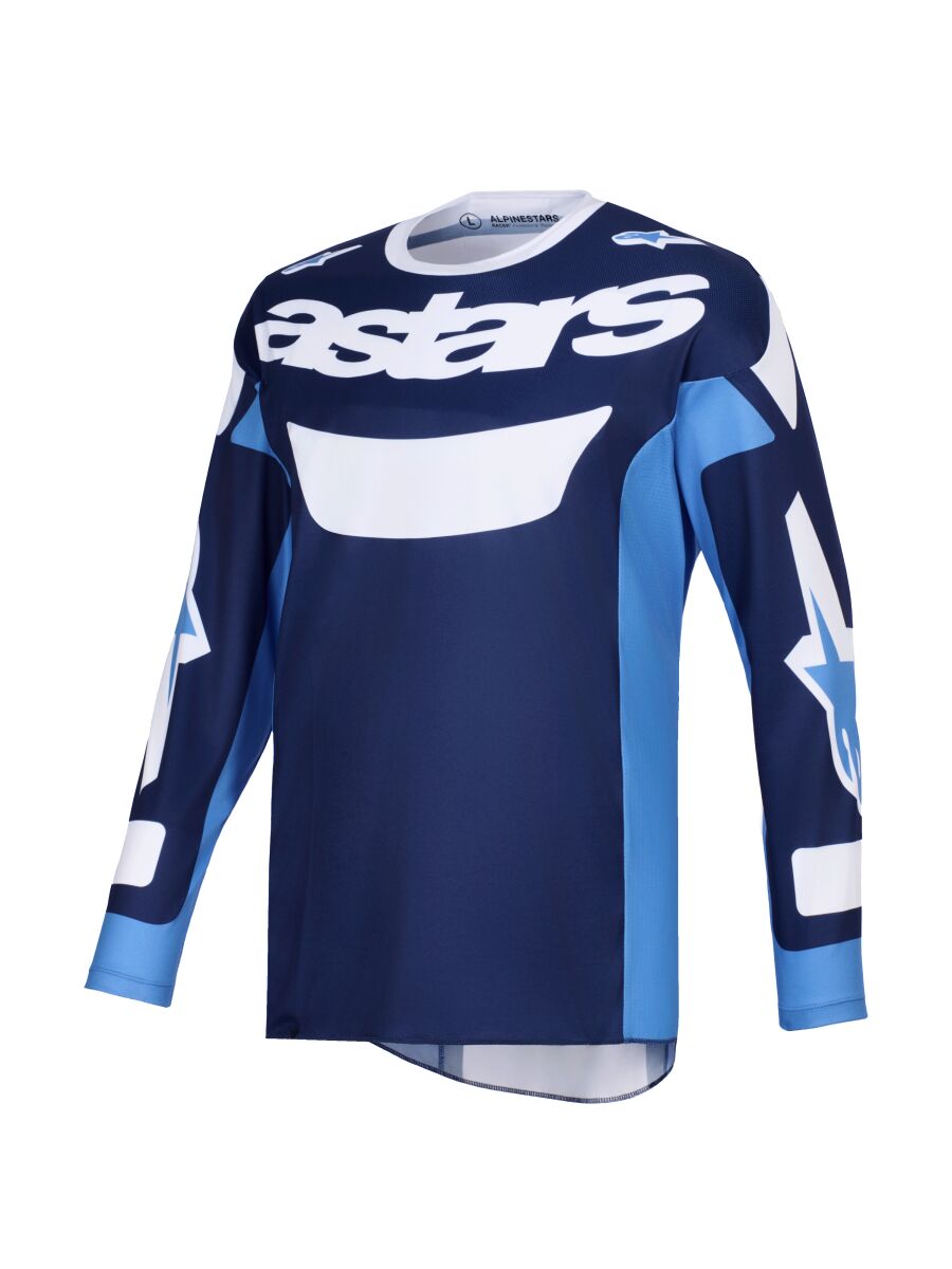 Särk Racer Riway, sinine/valge, L