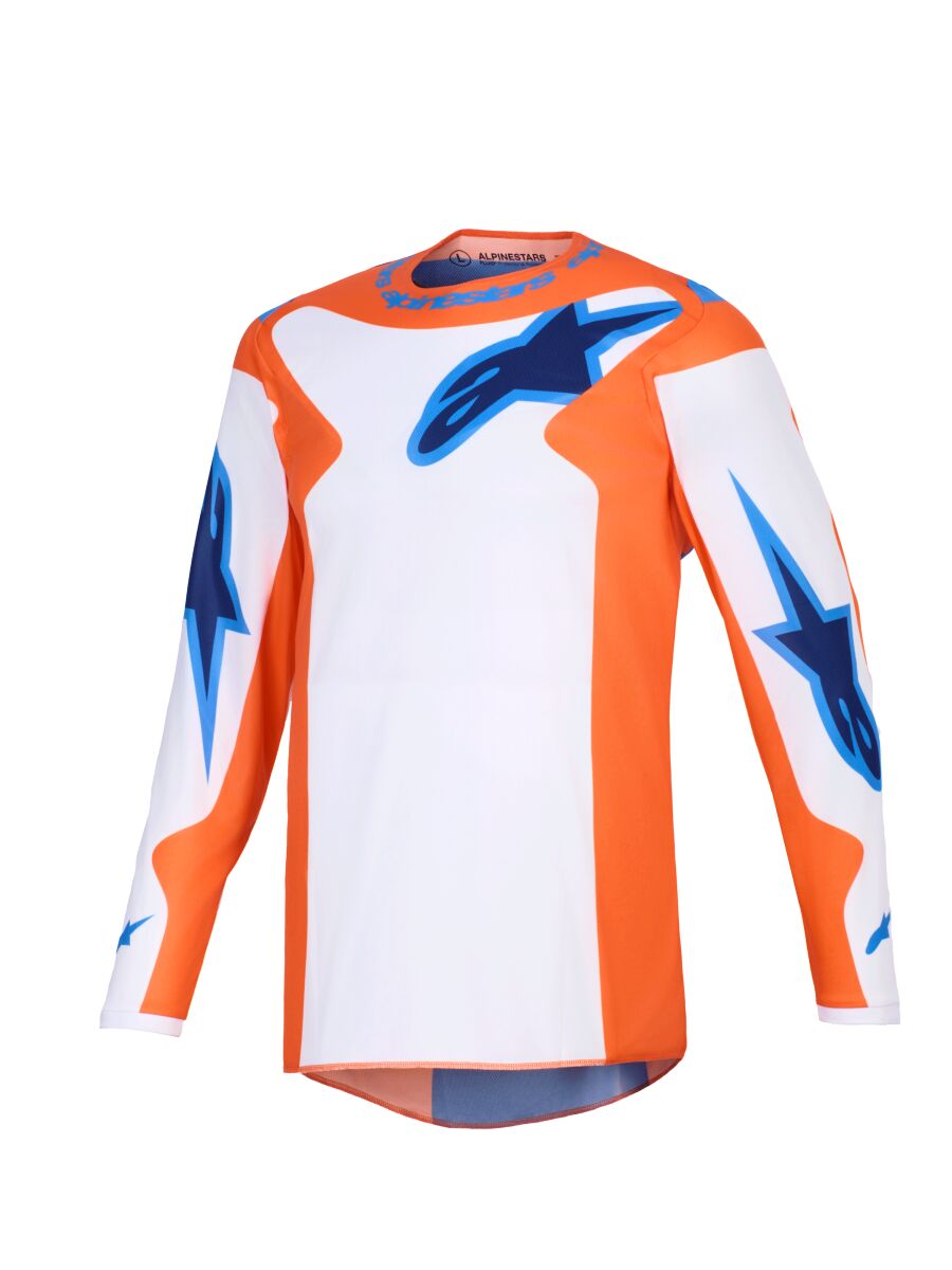 Särk Fluid Grid, oranž/sinine, XL