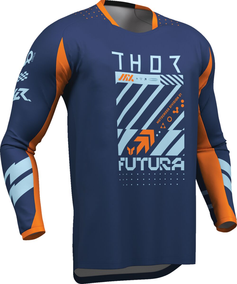 Särk Launchmode Futura, tumesinine/oranž