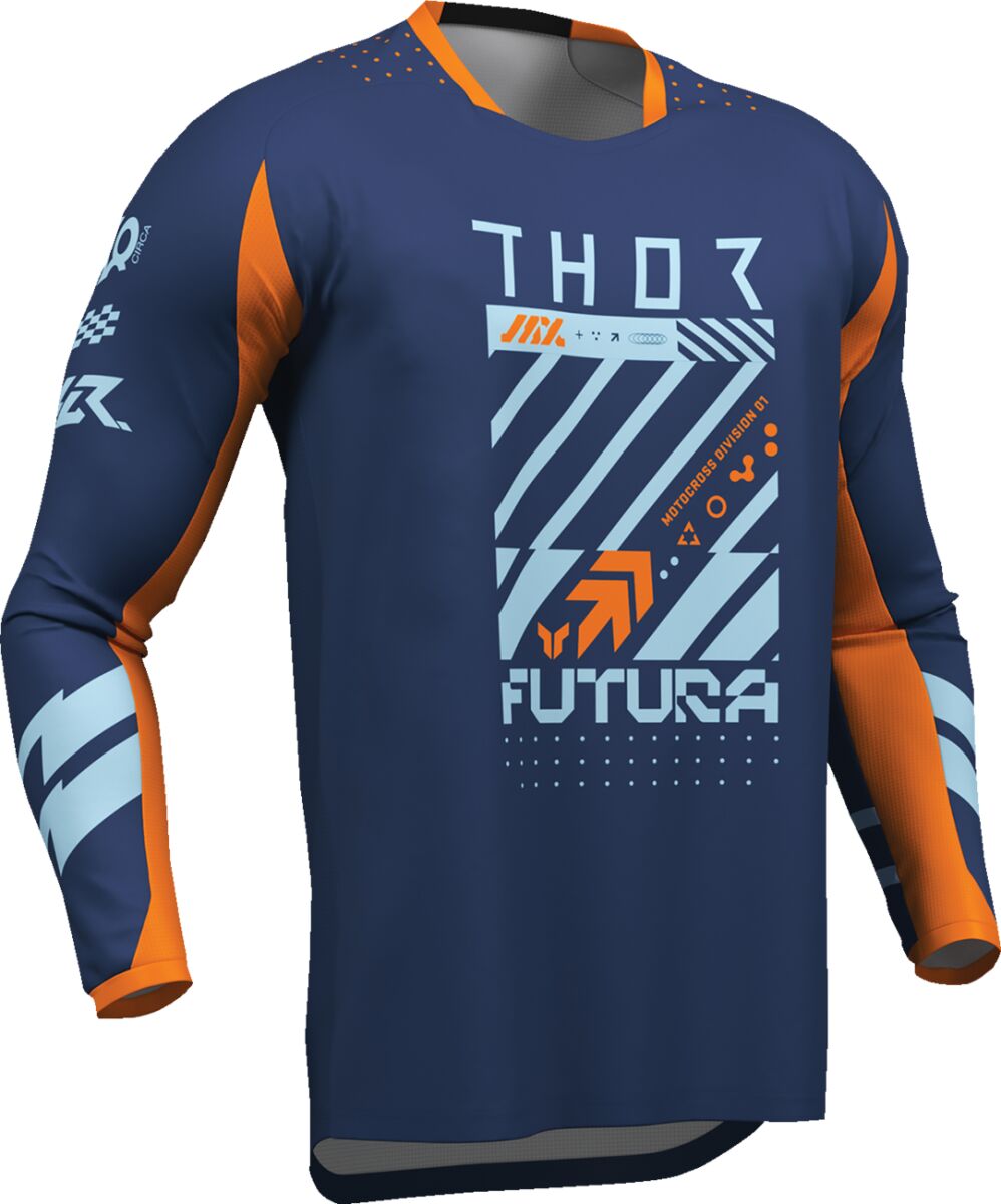 JERSEY YTH LAUNCHMODE FUTURA NV/ORG XS