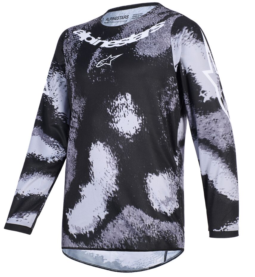 JERSEY YTH FLUID LAHND IRON CAMO S
