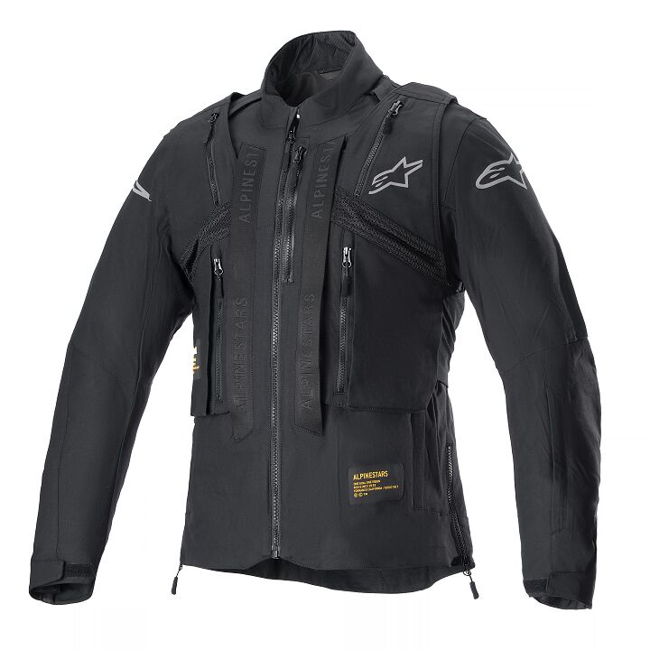 JCKT TECHDURA BLK/SILV M
