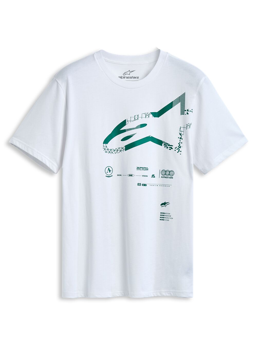 T-särk SS CSF Geografica, valge, S