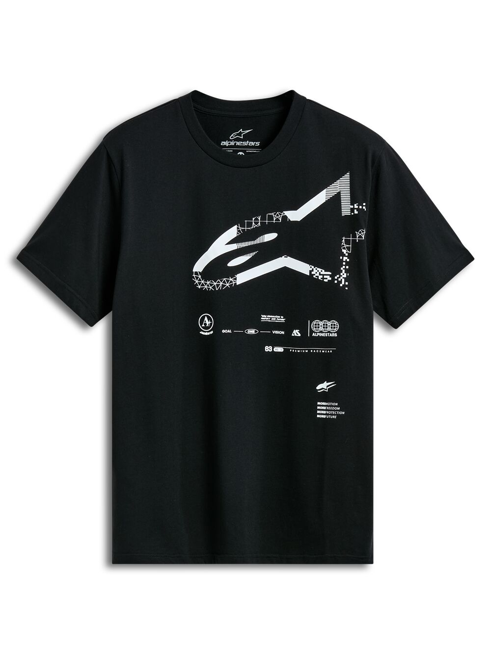 T-särk SS CSF Geografica, must, XL