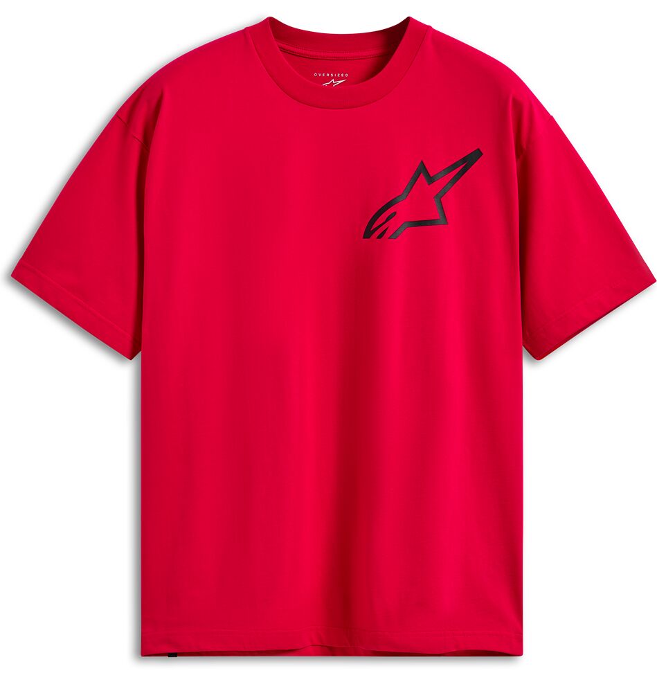 T-särk SS CSF Oversized One, punane, L