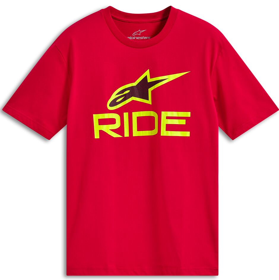 T-särk SS CSF Ride 4.0, punane/hi-vis