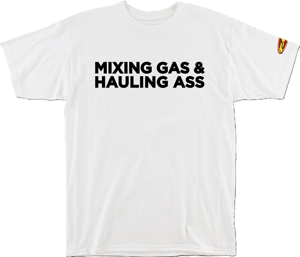 T-särk Gass, valge, XL