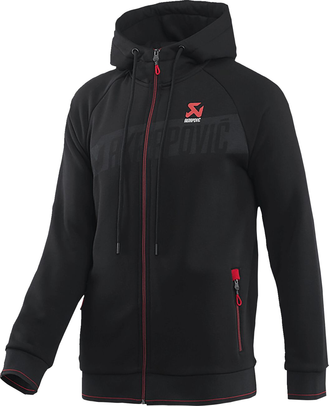 ZIP HOODIE BLACK MEN 2XL