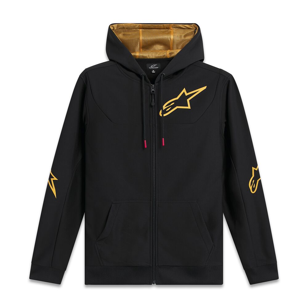HOODIE SESSIONS V3 BLACK/GOLD 2X