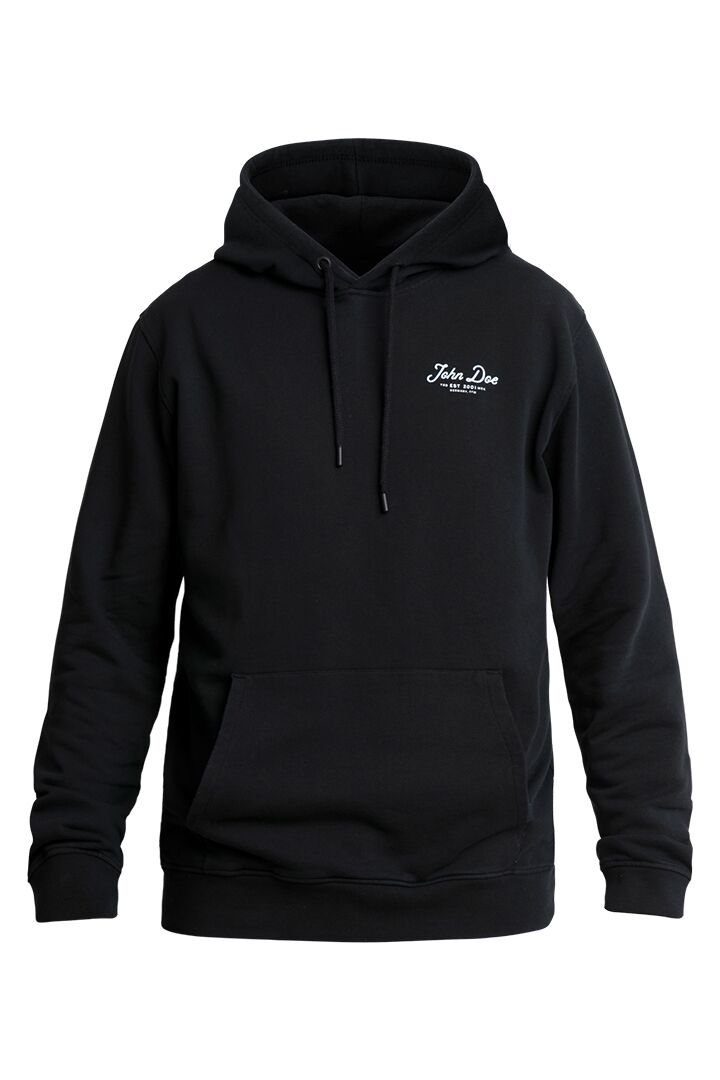 HOODIE JD LETTERING BLACK 3XL