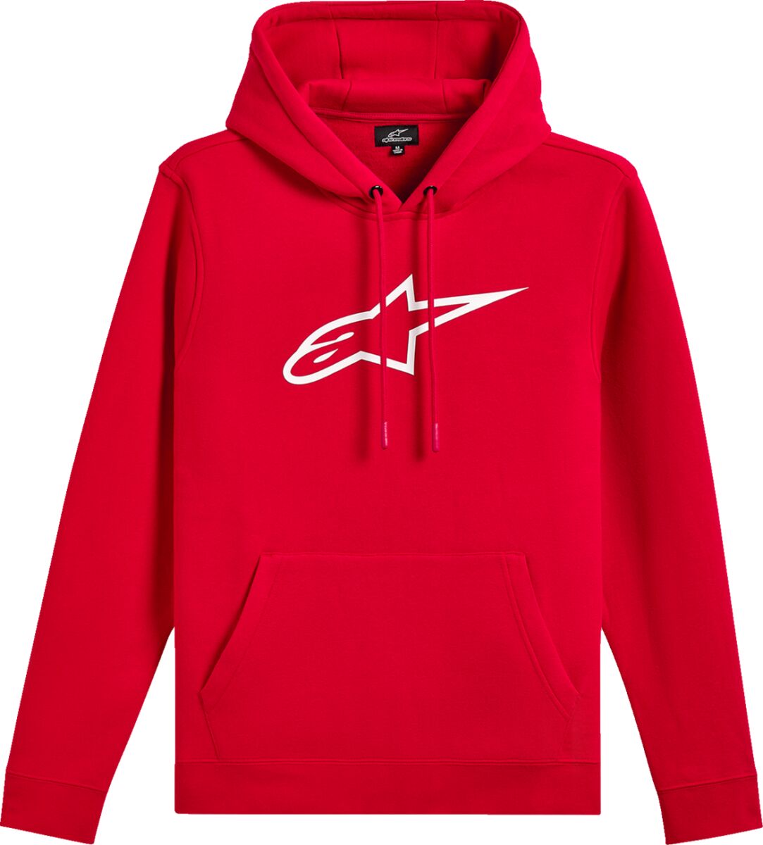 HOODIE AGELESS V3 RED/WHITE L