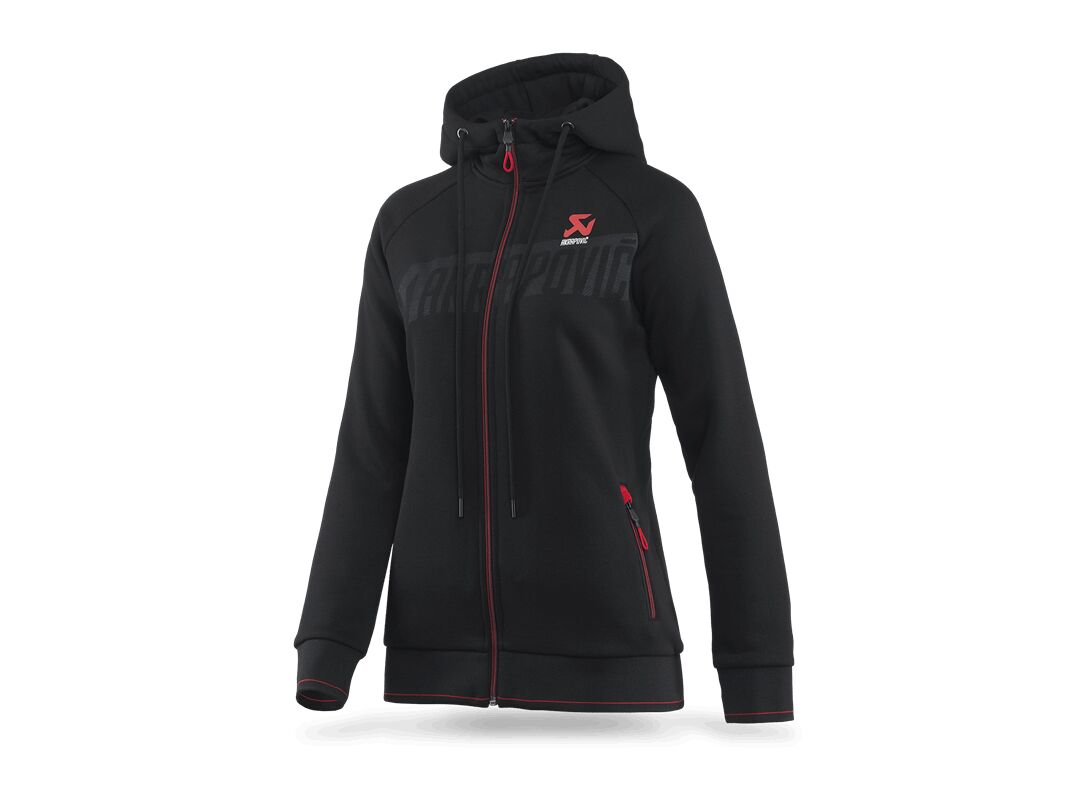 ZIP HOODIE BLACK WMN M