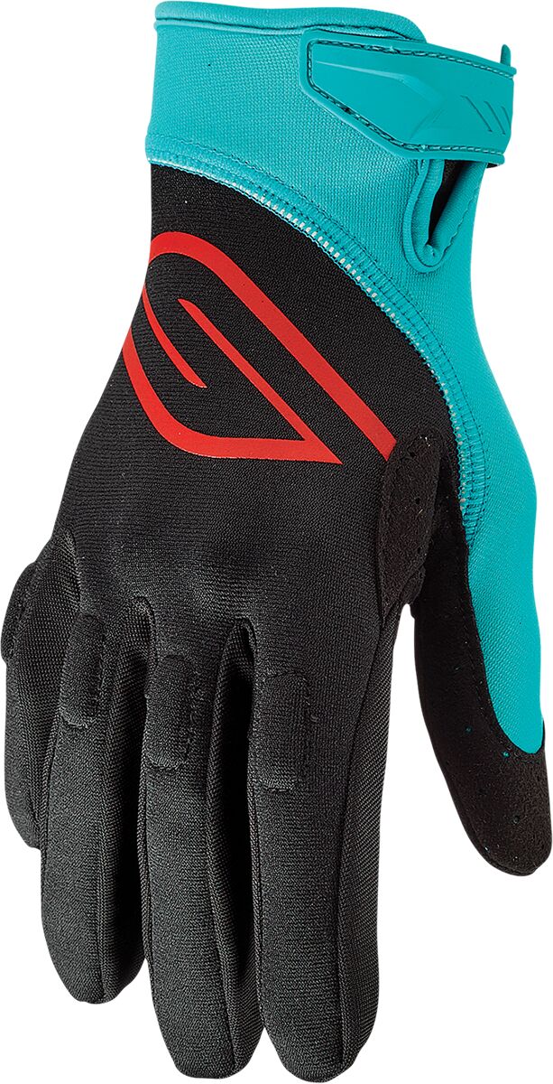 GLOVE CIRCUIT BK/AQ SM