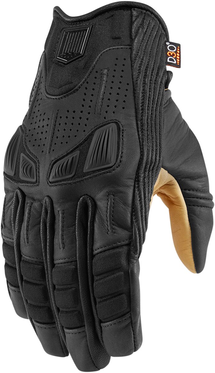 AXYS™ MID CUFF GLOVES BLACK/TAN X-LARGE