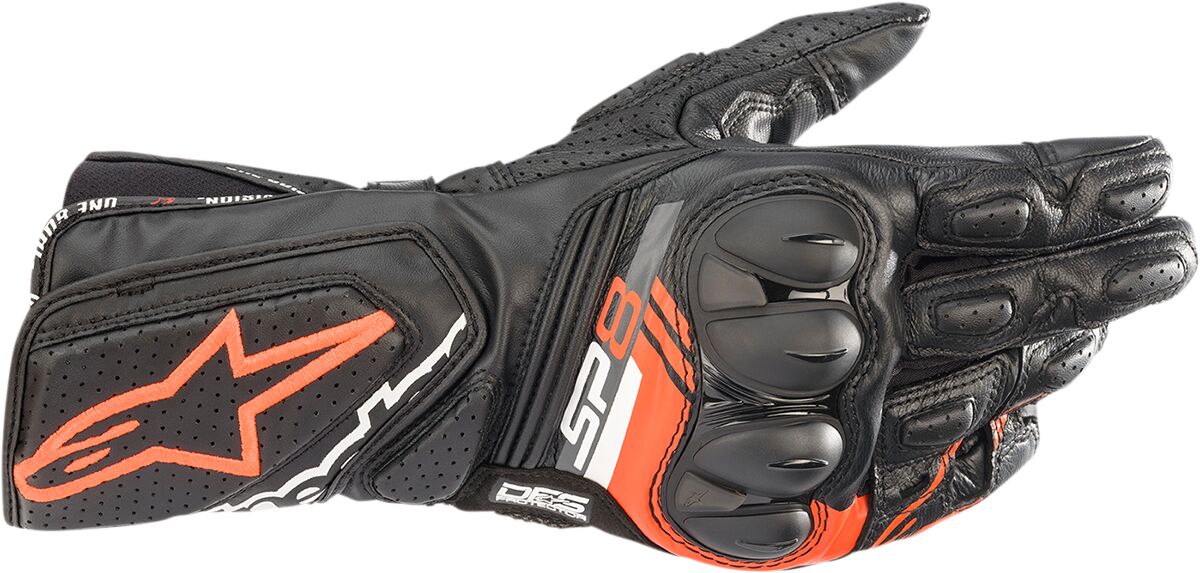 GLOVE SP-8 V3 BLK/RD 2X