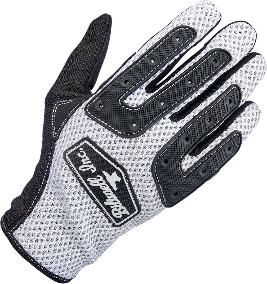 GLOVES ANZA WHT/BLK MD