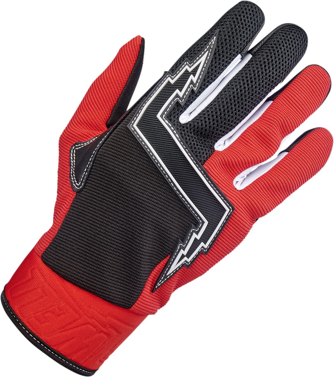 GLOVES BAJA RED/BLK LG
