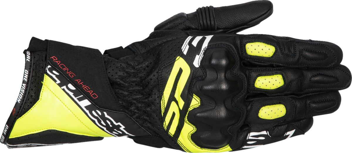 GLOVE SP-3 BLK/FLUO YEL/WHT XL
