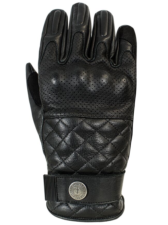 GLOVE TRACKER LEATHER BLACK 2X