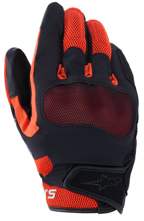 GLOVES MOGRESS AIR BLACK/RED 2