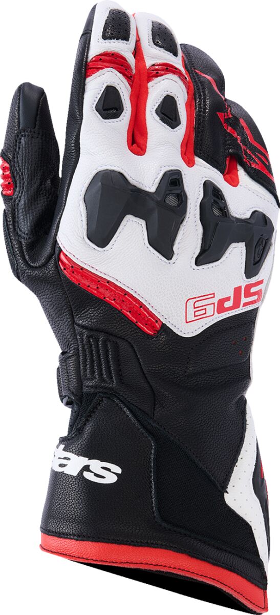 Kinnas SP-9, must/valge/punane, XL