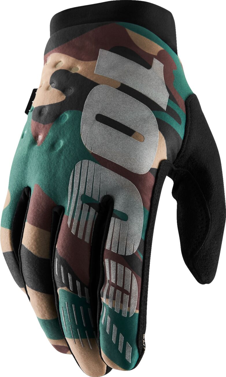 BRISKER COLD WEATHER GLOVES CAMO/BLACK X-LARGE