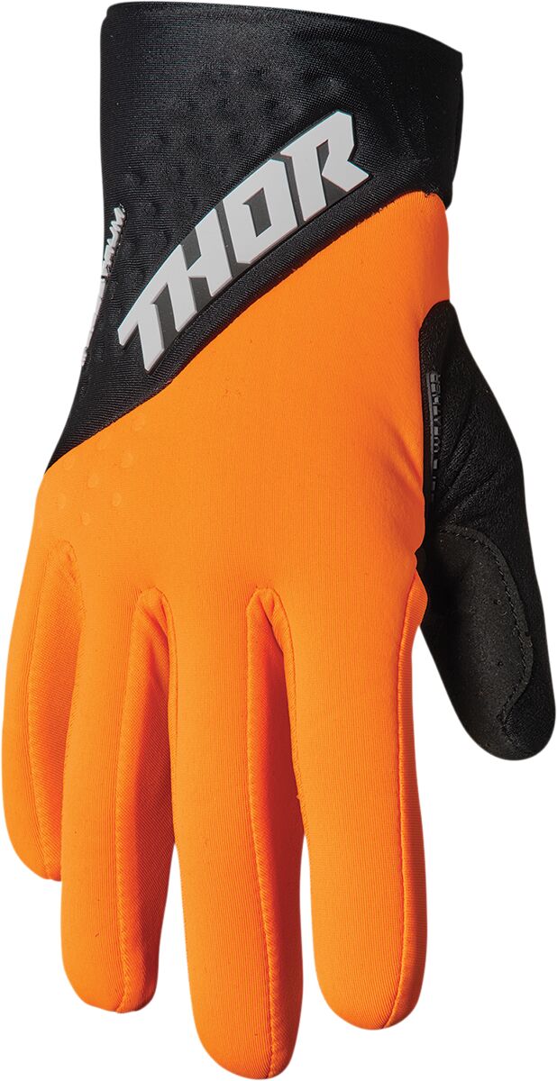 GLOVE SPECT COLD OR/BK XS