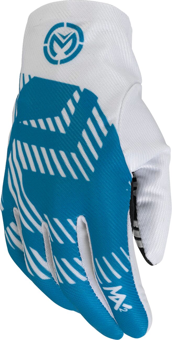 GLOVE MX2 BLUE/WHITE LG