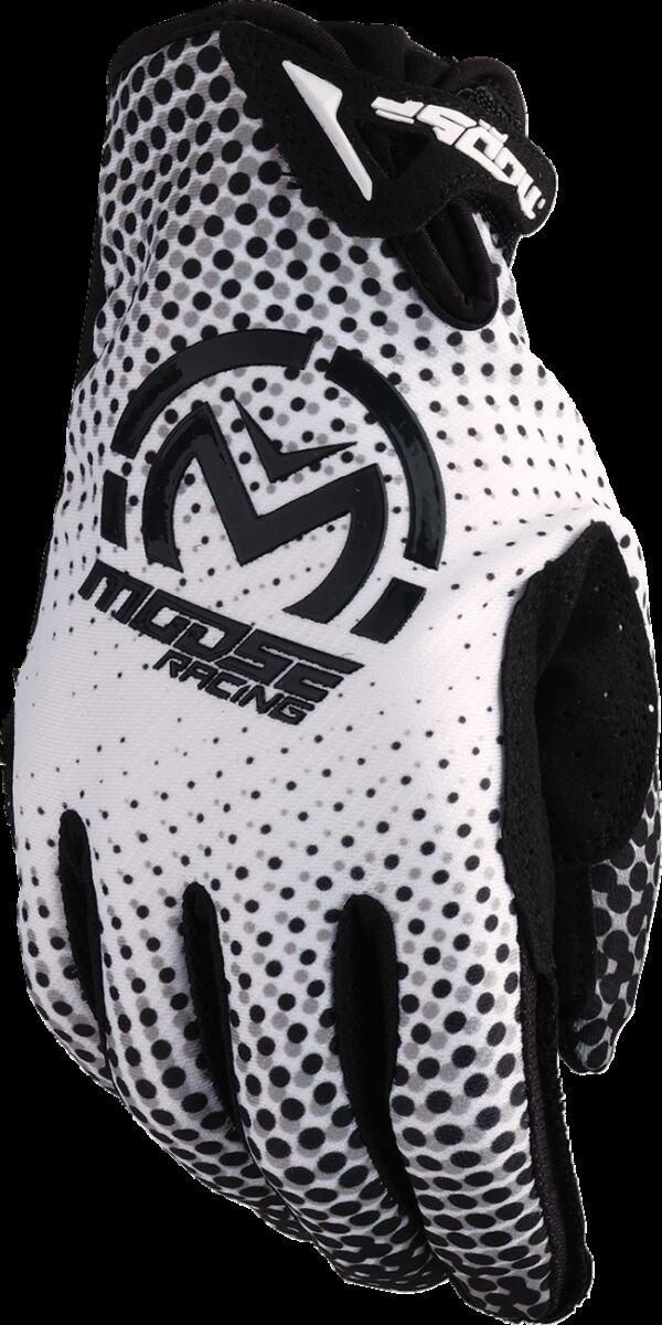 GLOVE SX1 WHITE/BLACK LG